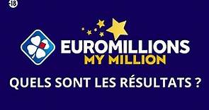 RÉSULTAT EUROMILLION-MY MILLION DU 25 JUILLET 2023,QUEL EST RÉSULTAT EUROMILLION DU 25 JUILLET 2023