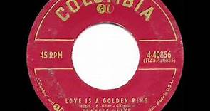 1957 HITS ARCHIVE: Love Is A Golden Ring - Frankie Laine & The Easy Riders