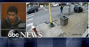 Surveillance cameras show George Floyd moments before his encounter with police