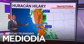 Por primera vez Los Ángeles bajo amenaza directa de tormenta | Noticias Telemundo
