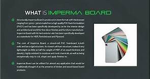 Imperma Board - High Quality PVC foamboard is perfect for Caravan manufacturing and building