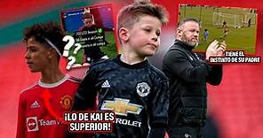La INCREÍBLE HISTORIA de Kai Rooney ¡Solo 12 años y ya FIRMÓ 2 contratos!