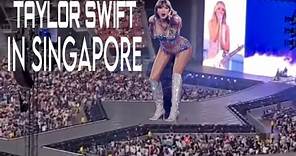 Taylor Swift’s first Eras Tour Concert in Singapore Highlights #taylorswifterastour