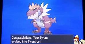 How to Evolve Tyrunt into Tyrantrum - Pokemon X and Y