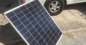 350 watt solar panel from eBay