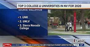Colleges ranked in Nevada