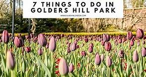 7 THINGS TO DO IN GOLDERS HILL PARK, LONDON | Free Zoo | Ornamental Gardens | Ponds | Stumpery