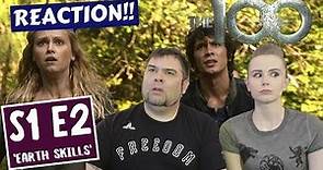 The 100 | S1 E2 'Earth Skills' | Reaction | Review