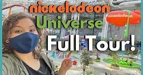 Nickelodeon Universe Full Tour - Indoor Theme Park | with Ride POVs | American Dream Mall NJ