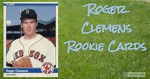The 6 Roger Clemens Rookie Cards – Full Details and Price Guide