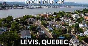 Discover Lévis, Quebec in 4K | DJI Mini 2 Aerial Expedition 🌆🚁 (Levis)