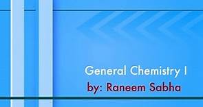 1- Chapter 1: Keys to the Study of Chemistry. part 1
