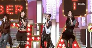 f(x) - LA chA TA, 에프엑스 - 라차타, Music Core 20090905
