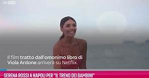 VIDEO Serena Rossi a Napoli per "Il treno dei bambini"
