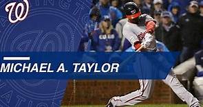 Watch Michael A. Taylor's big moments from the NLDS