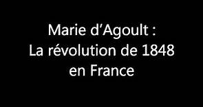 Marie d'Agoult : la révolution de 1848 en France