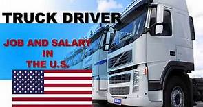 Truck Driver Salary in the United States - Jobs and Wages in the United States
