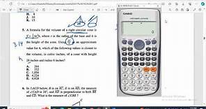 ACT Math exam 2017 form 74C-Mrs Ghada Shokry 01118395588