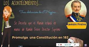 Periodo de Ensayos Constitucionales Chile 1823 1830