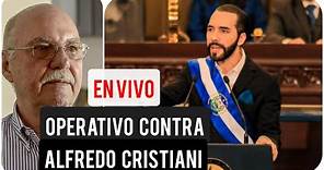 #ENVIVO Allanamiento de Propiedades del Ex Presidente Alfredo Cristiani Por Orden de Nayib Bukele