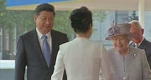 Queen welcomes China's President Xi Jinping to Britain