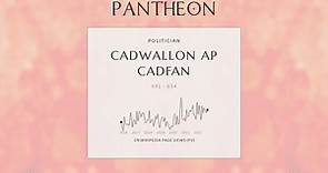 Cadwallon ap Cadfan Biography - King of Gwynedd from 625 to 634