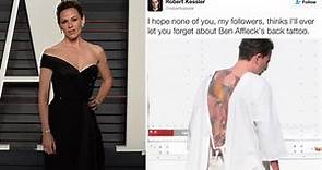 Jennifer Garner Takes a Dig at Ben Affleck's Back Tattoo