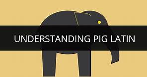 Apache Pig Tutorial 1 | Understanding Pig Latin | Pig Latin Explained | Hadoop Tutorial