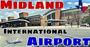 [4K] Midland International Air & Space Port - MAF (Midland/Odessa)