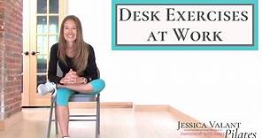Desk Exercises at Work - 10 Minute Desk Stretches For Energy, Posture and Flexibility!