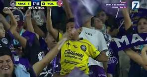 Gol de Jefferson Intriago | Mazatlán 1-0 Toluca | Liga BBVA MX | Apertura 2023 - Jornada 17