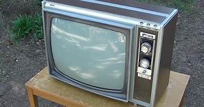 RCA CTC53 Vintage Hotel Television Set