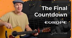 The Final Countdown | Guitar Lesson