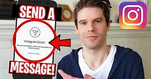 How To Send A DM On Instagram (Direct Message Tutorial)