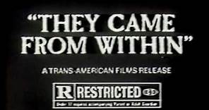 They Came From Within (1975) trailer