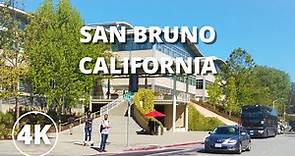 SAN BRUNO CALIFORNIA, DRIVING, USA, [4K]