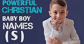 20 Awesome Christian Boys Names List of S | Biblical Baby Boy Names | Parenting Aid