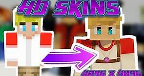 How to Make Minecraft HD Skins ~ [TUTORIAL]