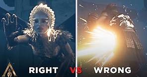 Right Answer vs Wrong Answer (The Sphinx) - Assassin's Creed Odyssey