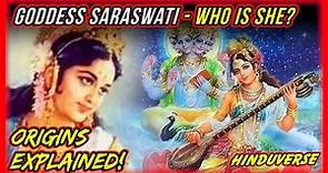 Goddess Saraswati - The Deity of Knowledge! Origins Explained! Hindu Mythology Stories!