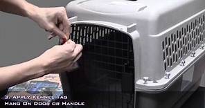 Pets On Airplanes: "How To Assemble Your Pet Carrier For Airline Approval"