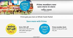 How To Use Amazon Prime Discount At Whole Foods