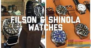 Shinola and Filson Watches First Impressions: "Real Watches or Hype?"