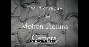 HISTORY OF THE MOTION PICTURE CAMERA & EARLY MOVIES LUMIERE BROTHERS 42754