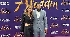 Numan Acar "Aladdin" World Premiere Purple Carpet