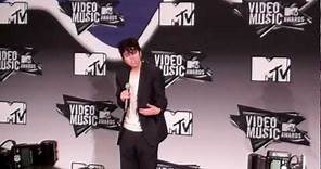 Lady Gaga backstage at the 2011 MTV Video Music Awards