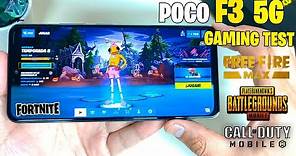 POCO F3 5G en Perú: Gaming Test - FORTNITE, FREE FIRE, COD y PUBG (Snapdragon 870)