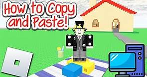 How to Copy and Paste in Roblox PC (2024)