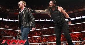 Roman Reigns vs. Seth Rollins: Raw, June 20, 2016