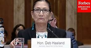 Interior Secretary Deb Haaland Testifies Before Senate Appropriations Committee